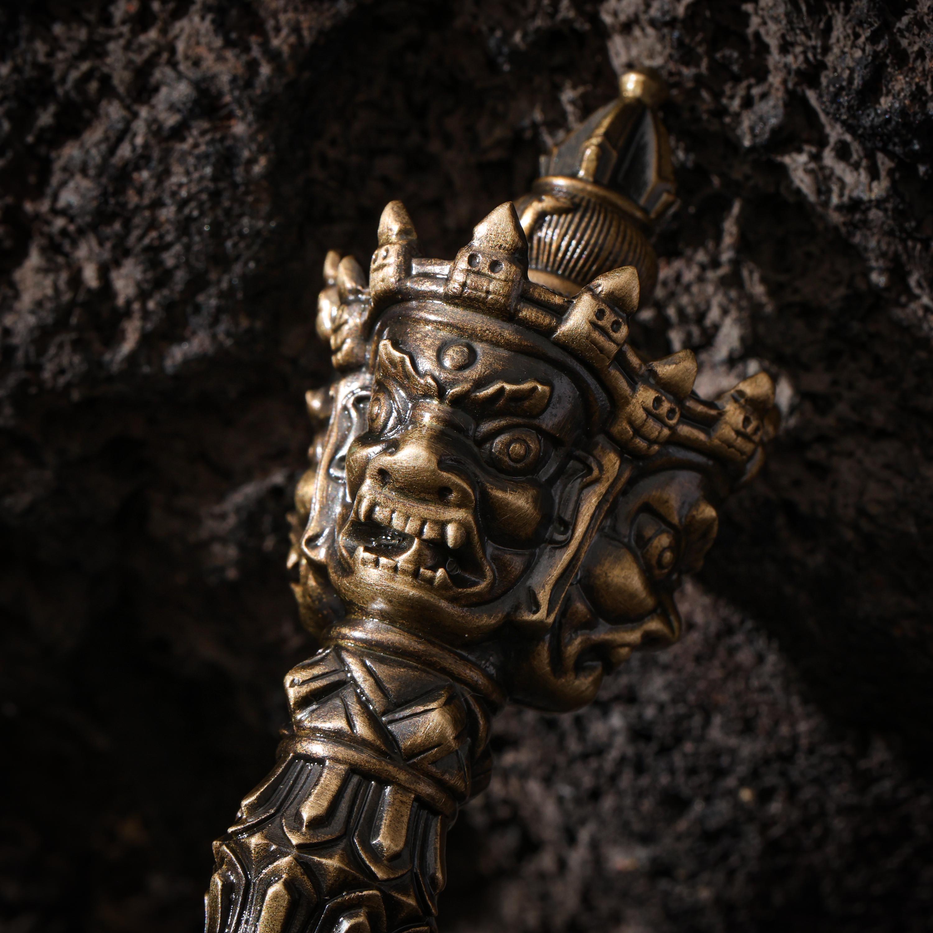Mahakala Vajra Phurba Handheld Object