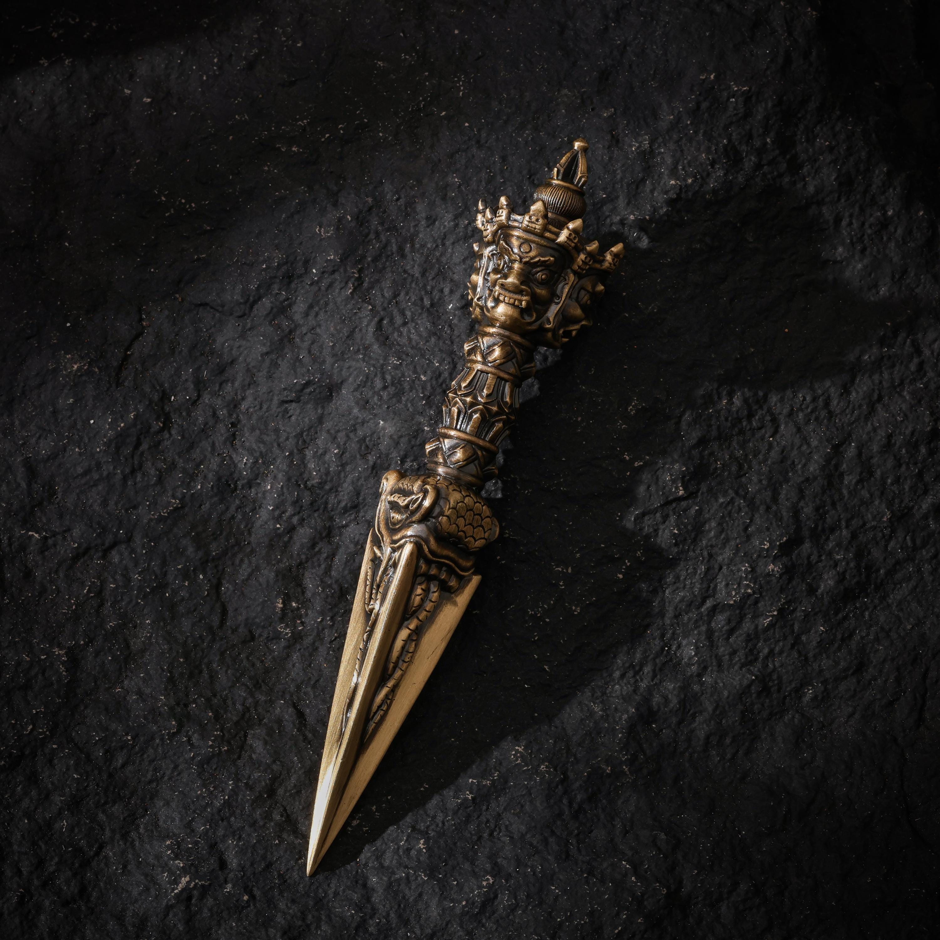 Mahakala Vajra Phurba Handheld Object