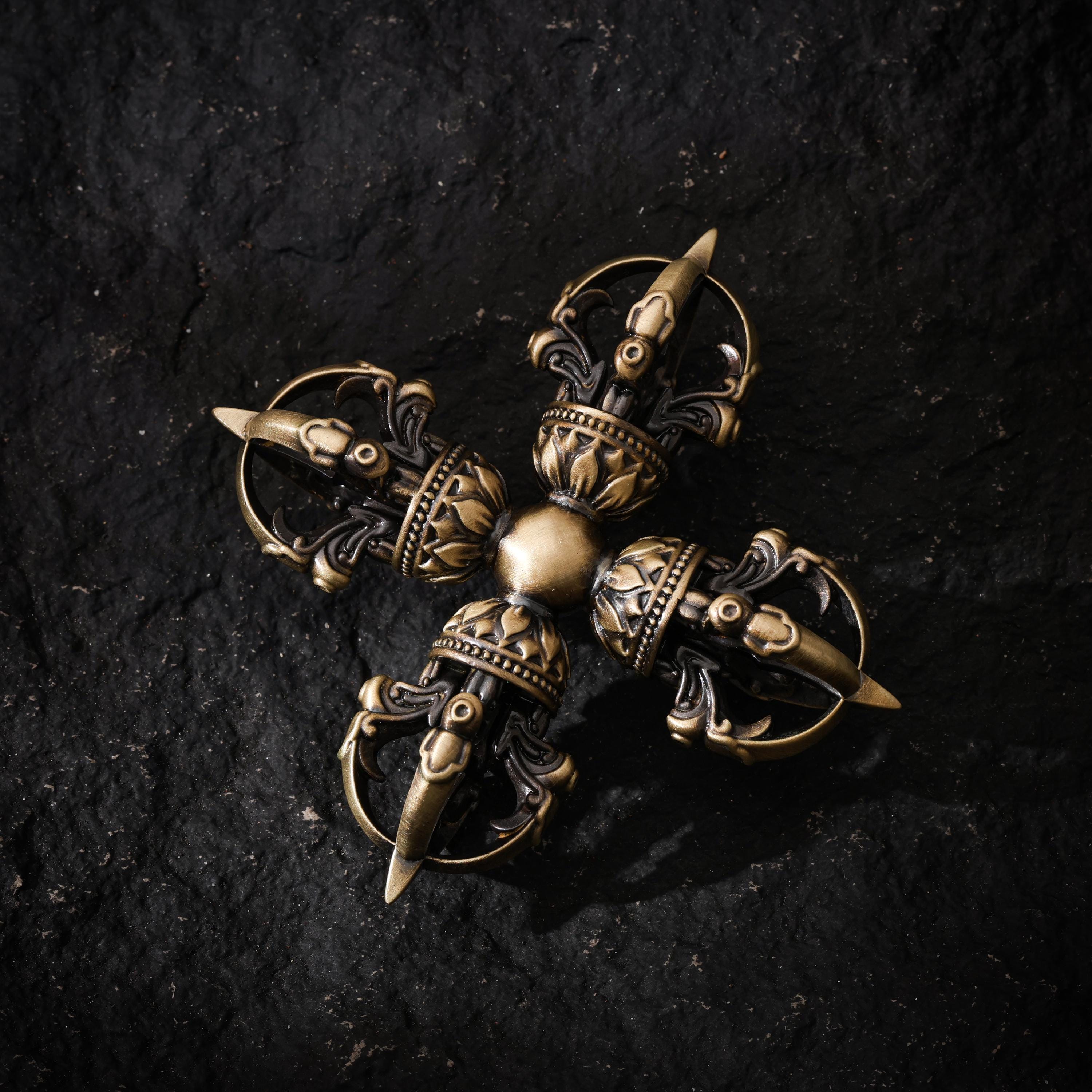 Five-Pronged Vajra Handheld Object