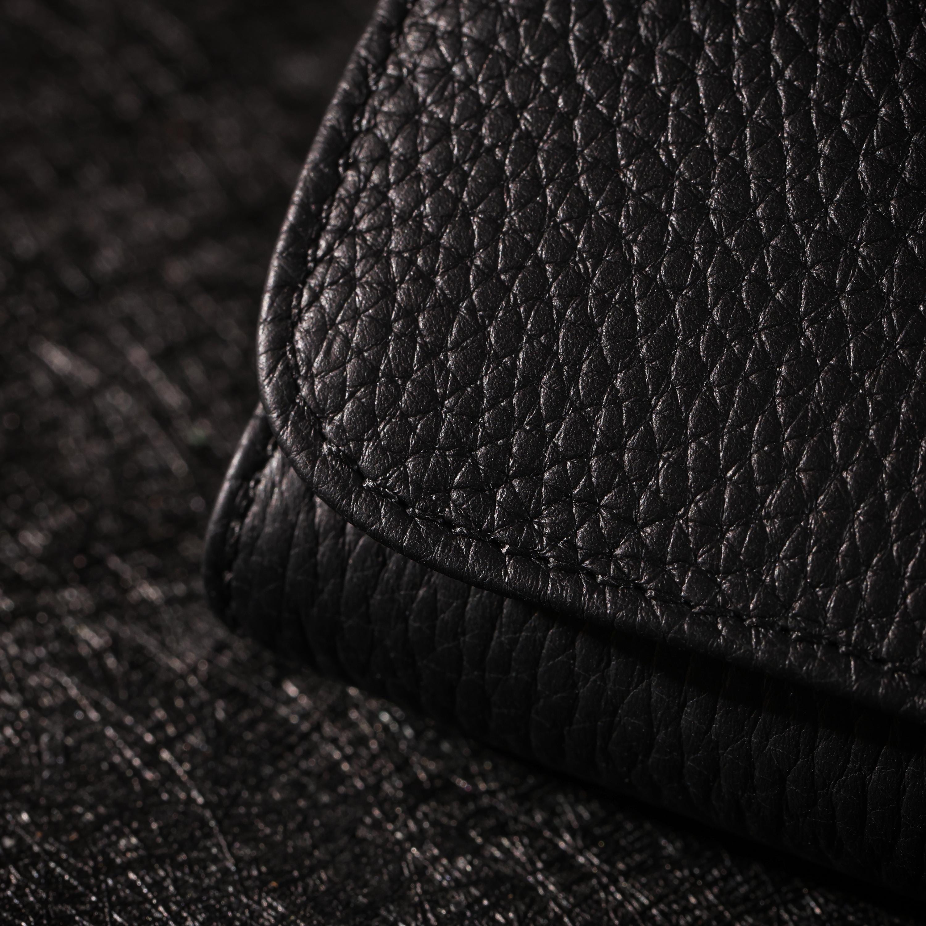 AURA DEER Full-Grain Leather Jewelry Roll, Travel Jewelry Organizer, 3 Colors