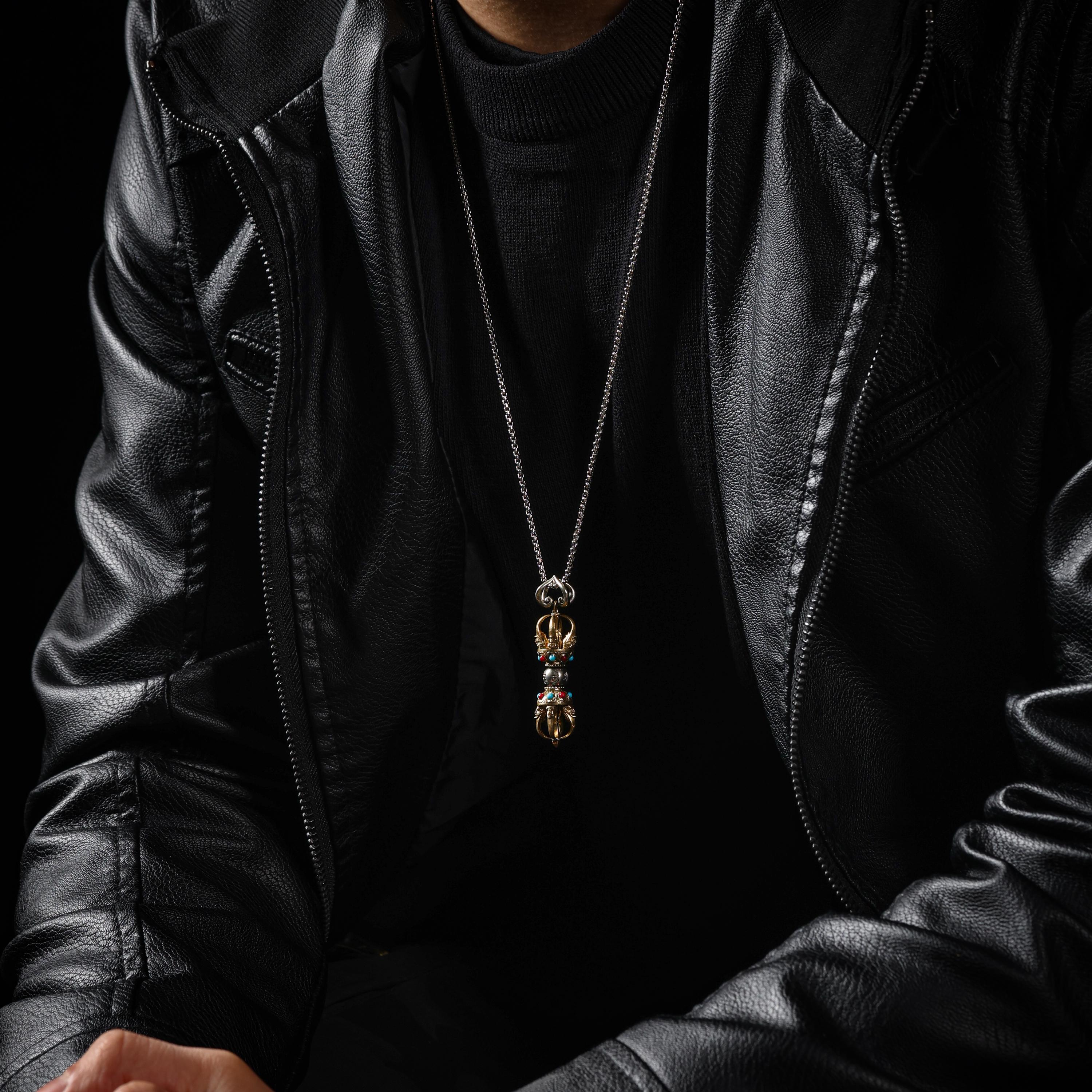 Five-Pronged Vajra Pendant