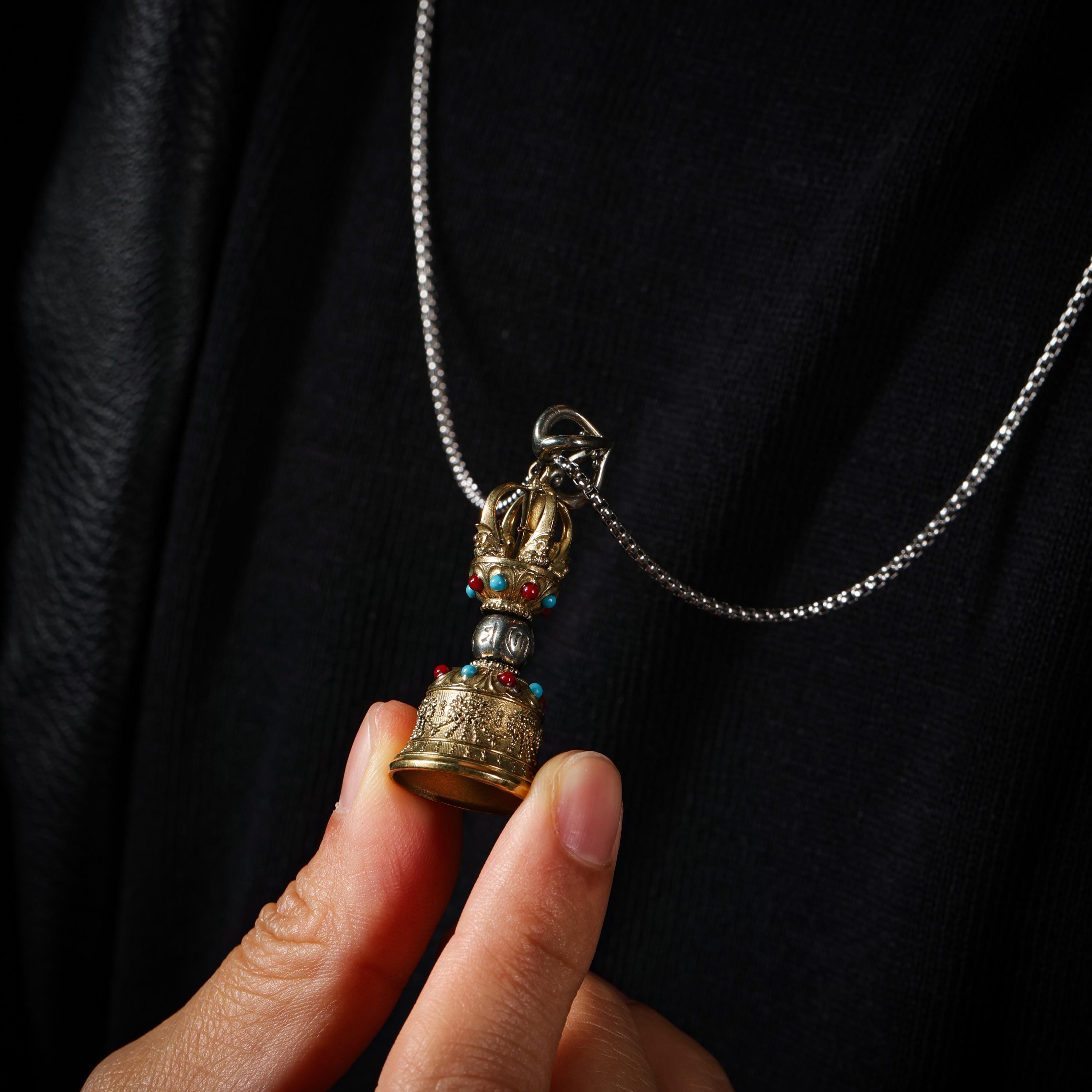 Vajra Bell Pendant (Ghanta)