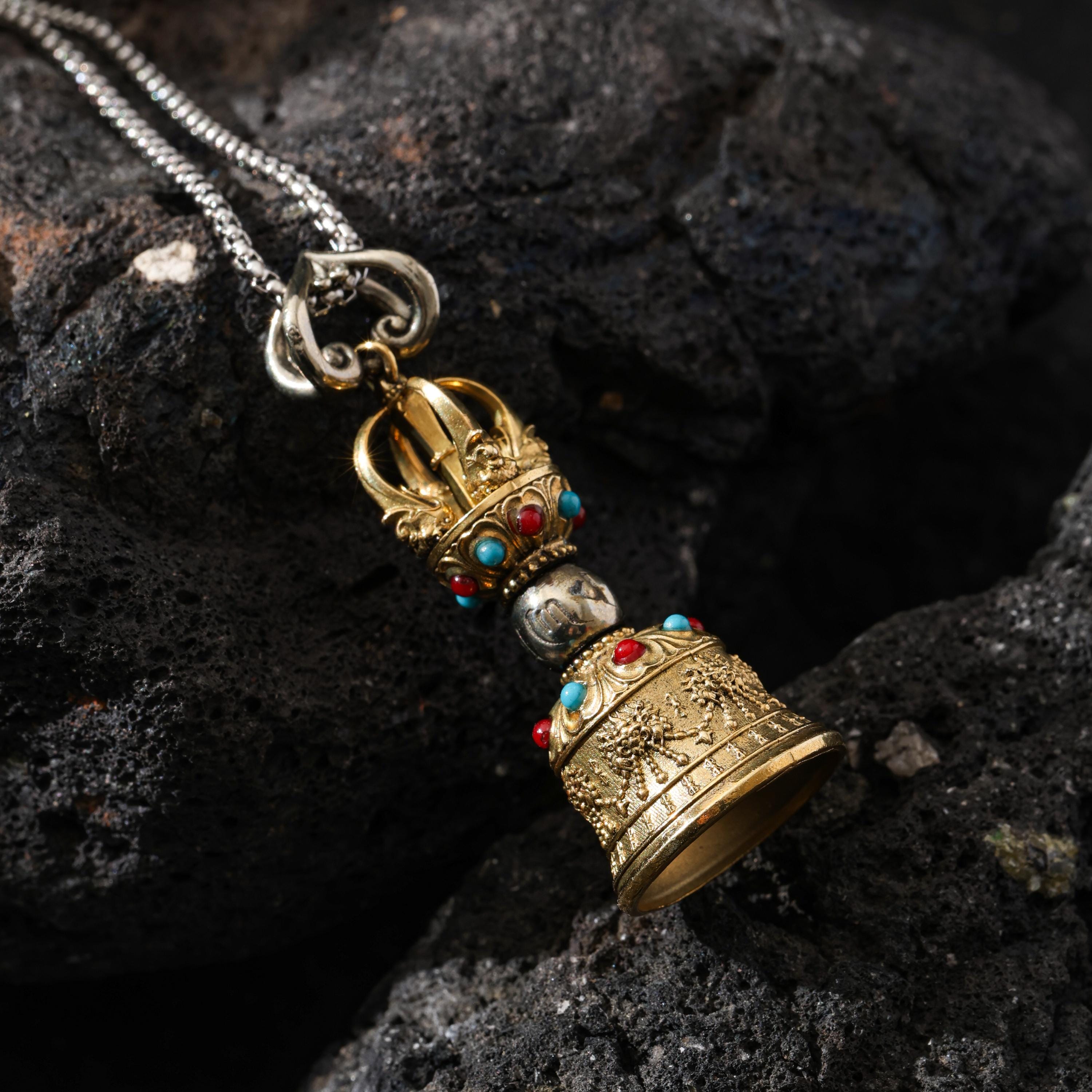 Vajra Bell Pendant (Ghanta)