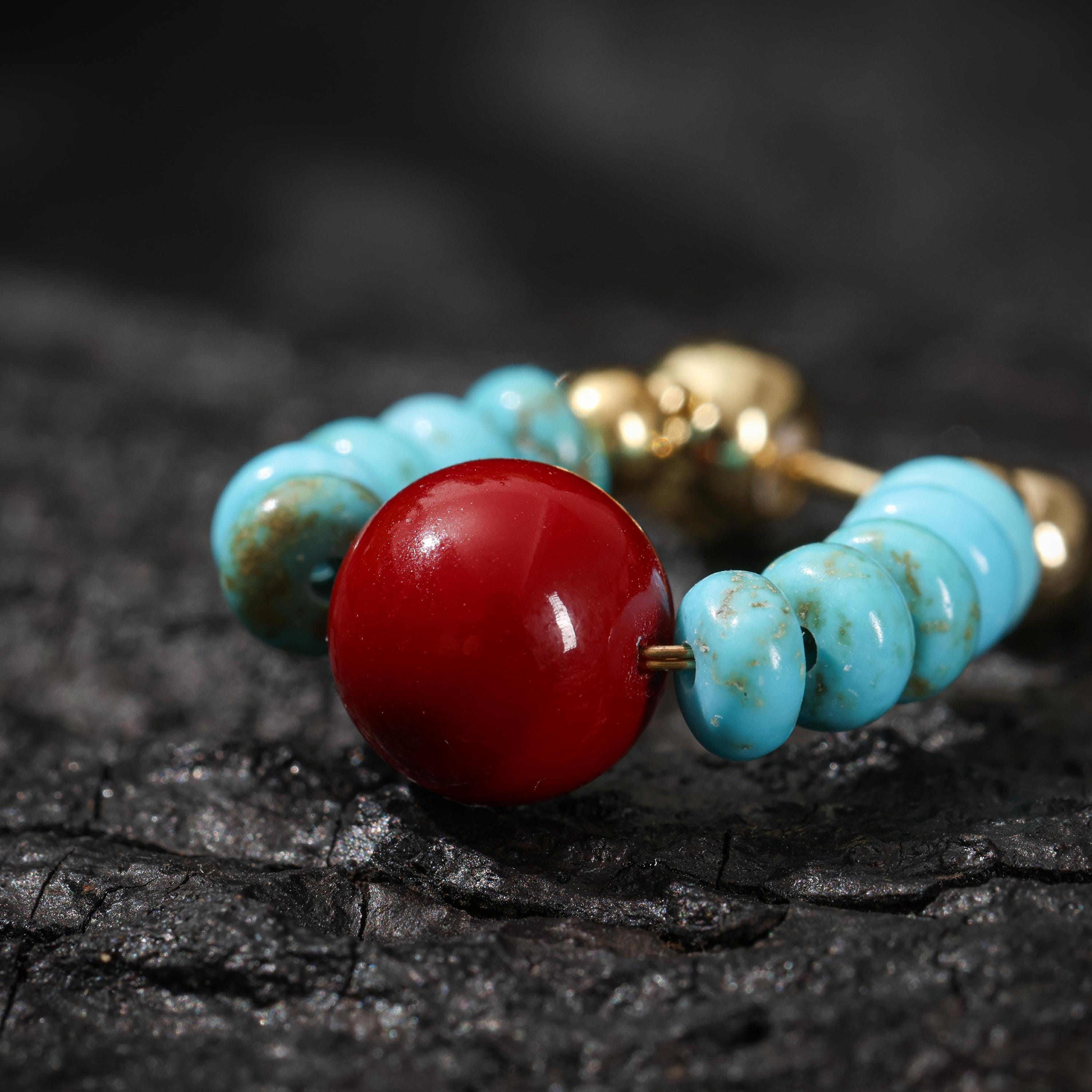 Tibetan Turquoise Earrings