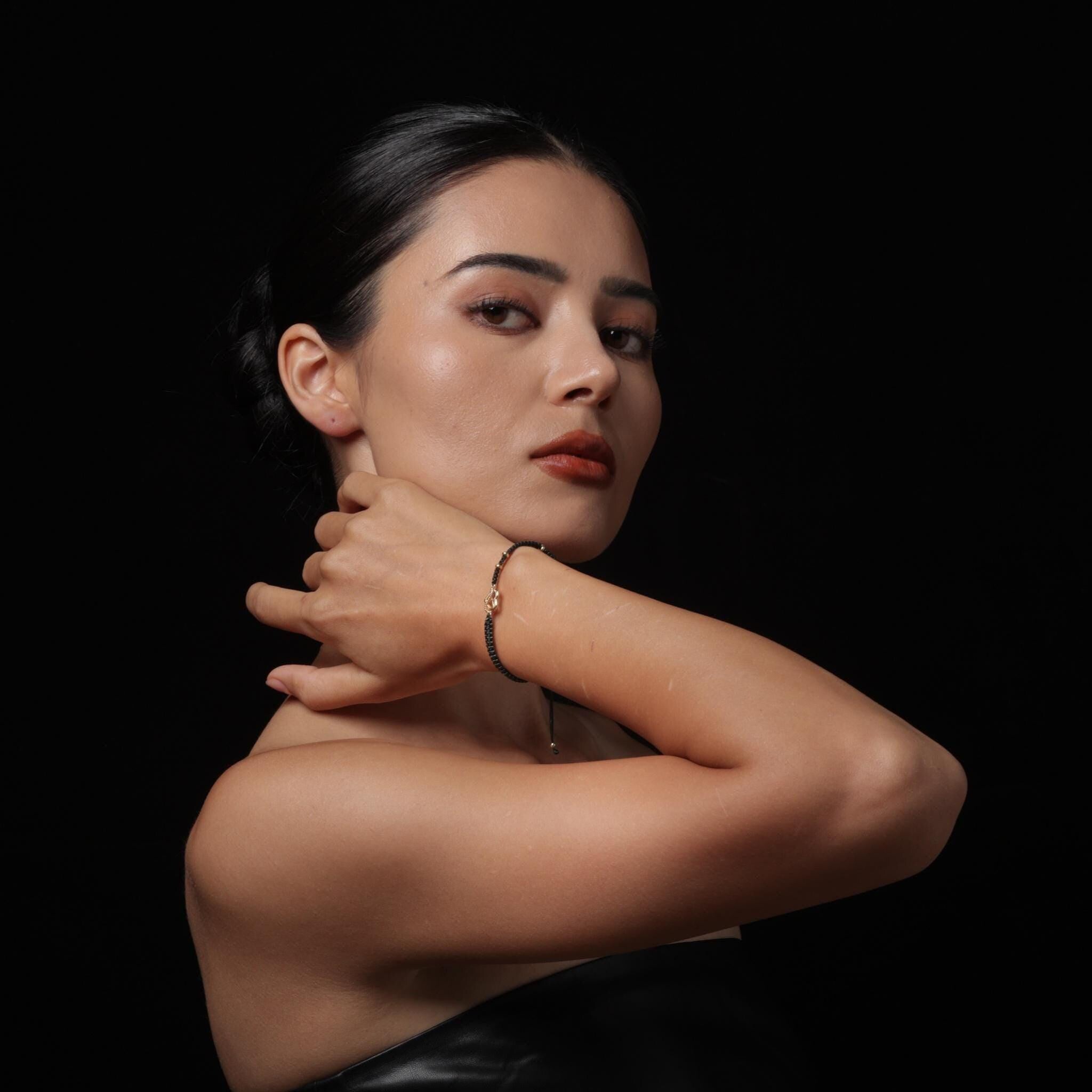 18K Gold Plated Heart Charm Bracelet