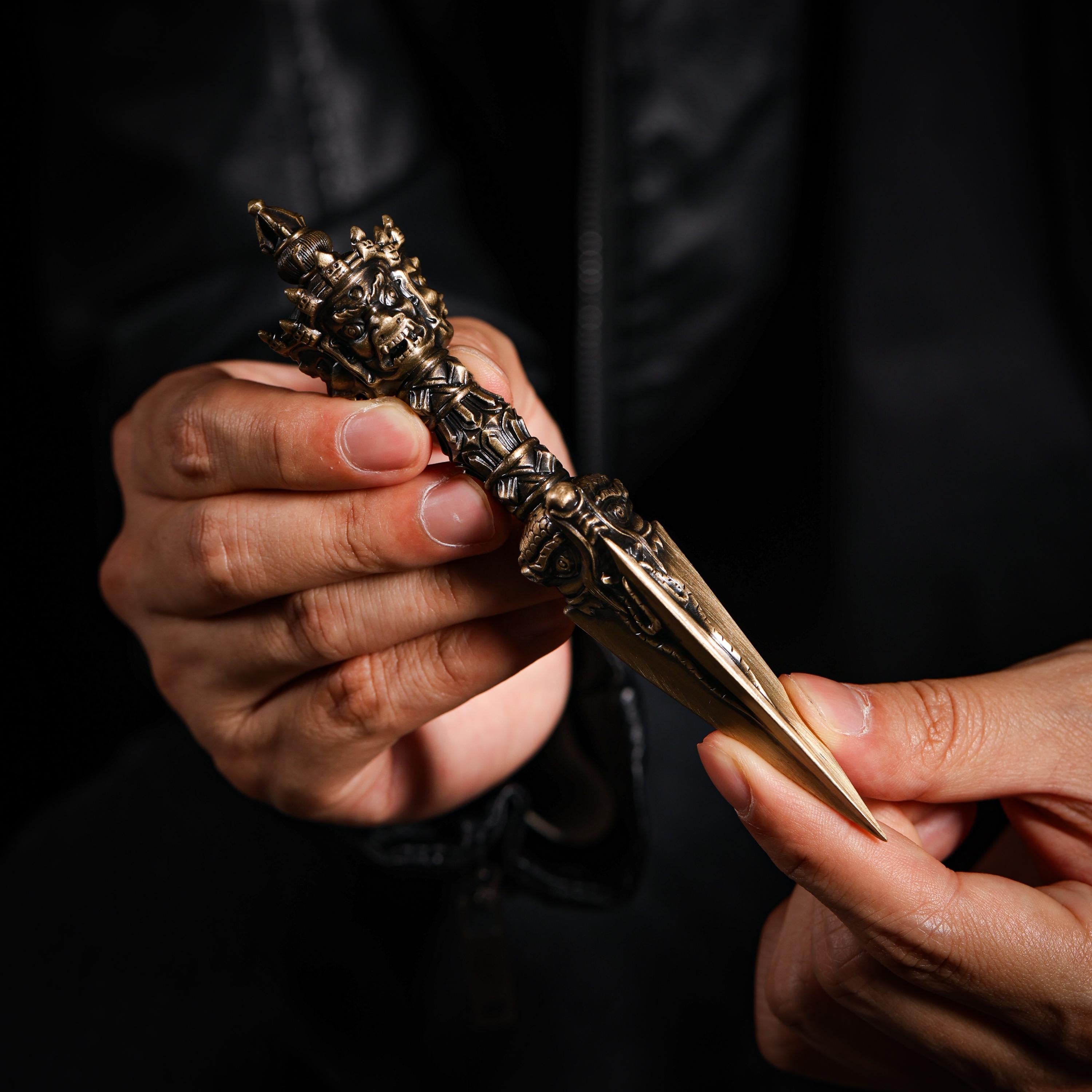 Mahakala Vajra Phurba Handheld Object