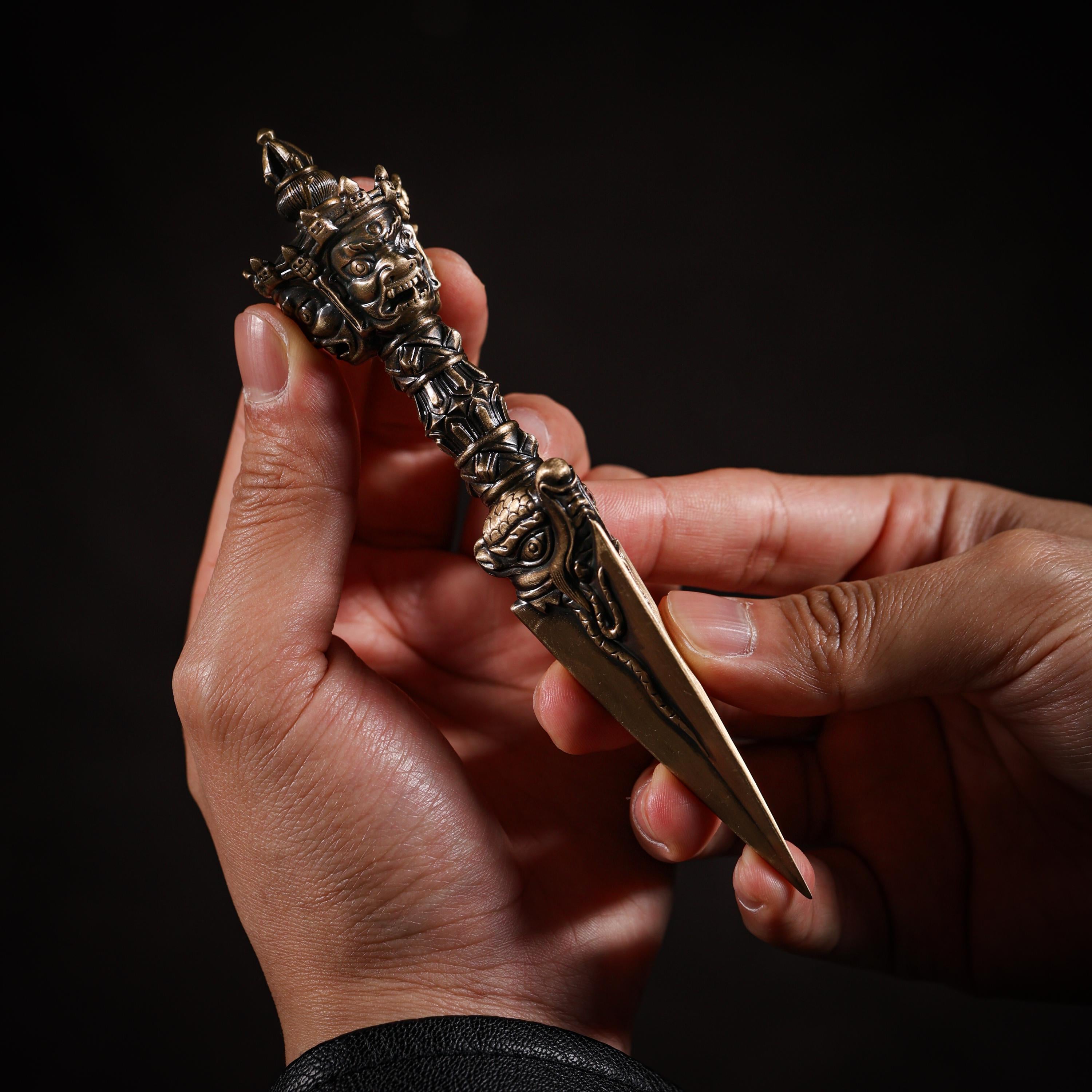 Mahakala Vajra Phurba Handheld Object