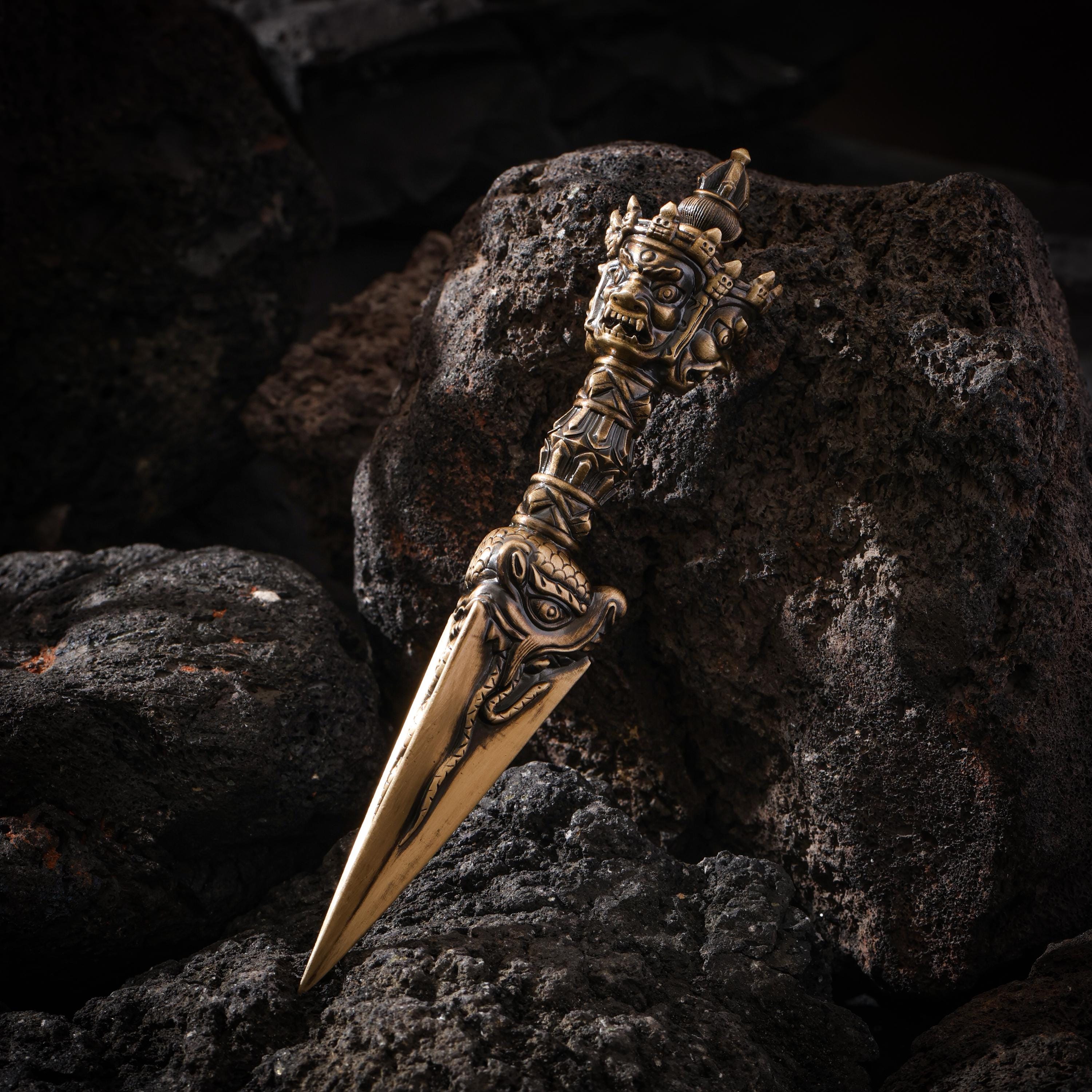 Mahakala Vajra Phurba Handheld Object