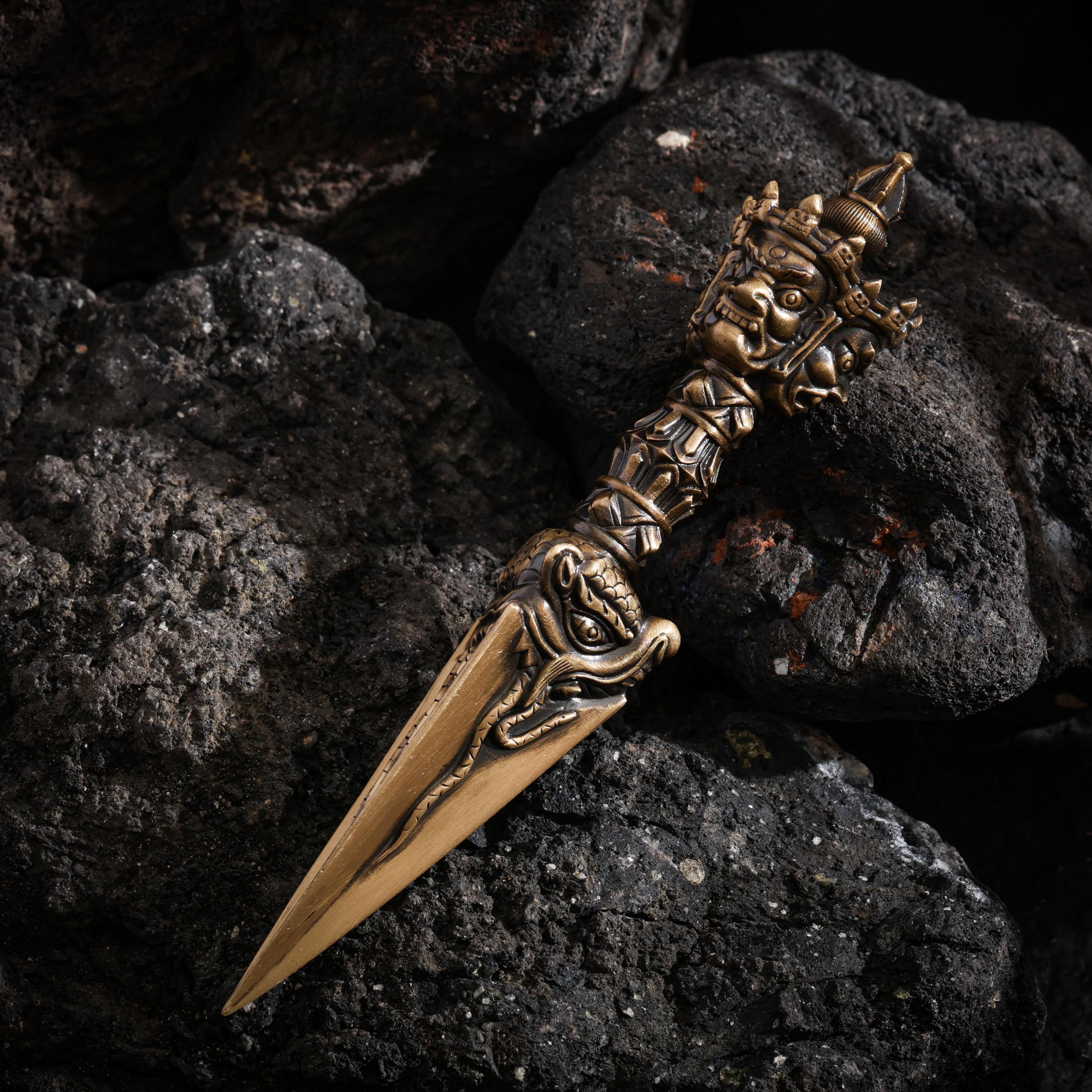 Mahakala Vajra Phurba Handheld Object