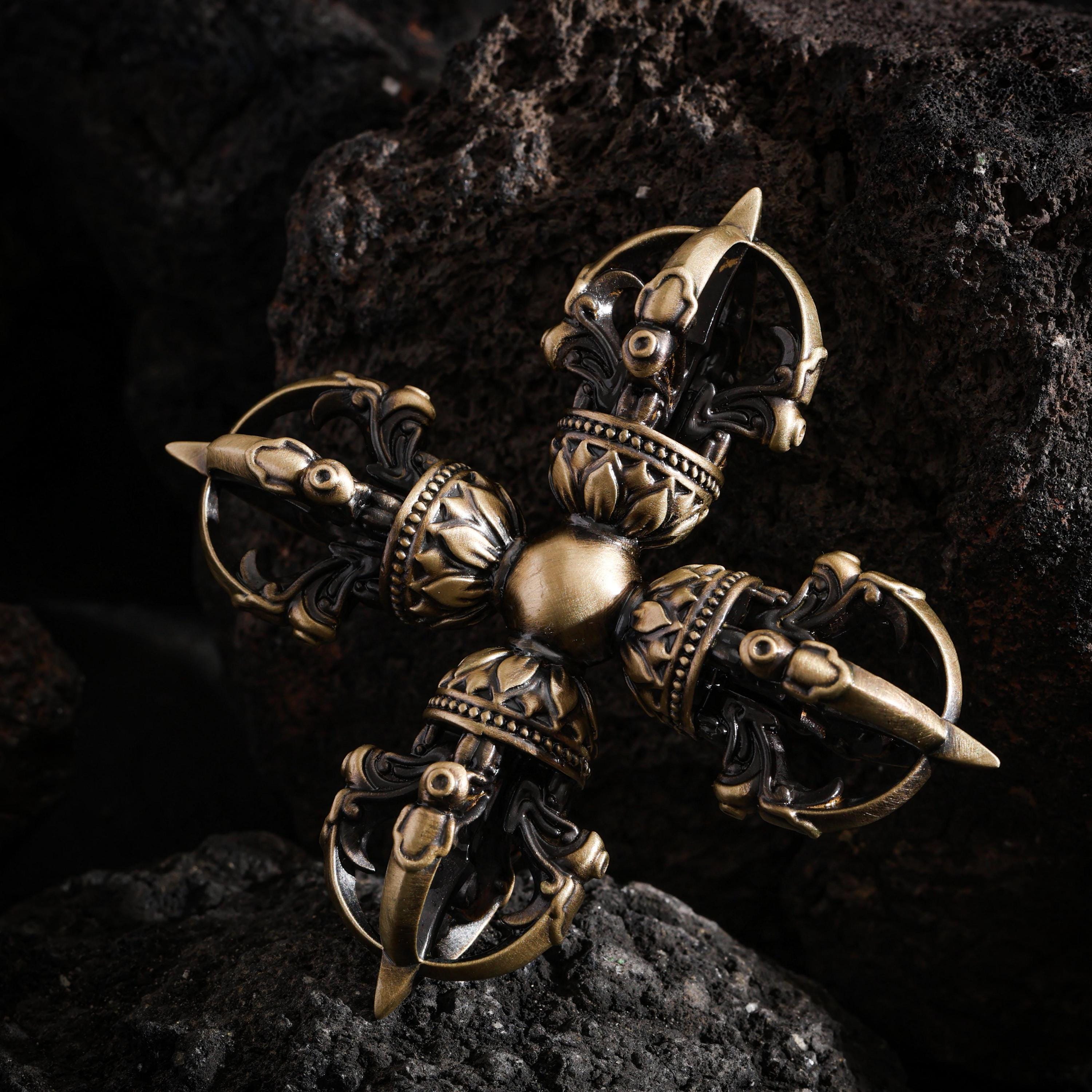 Five-Pronged Vajra Handheld Object