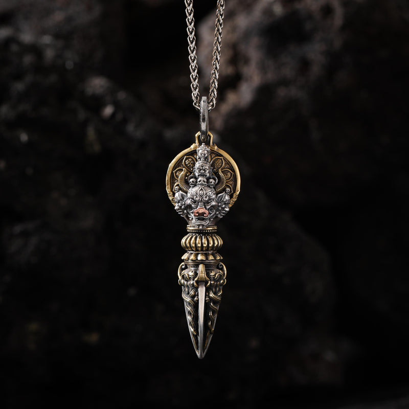 Phurba Pendant Necklace