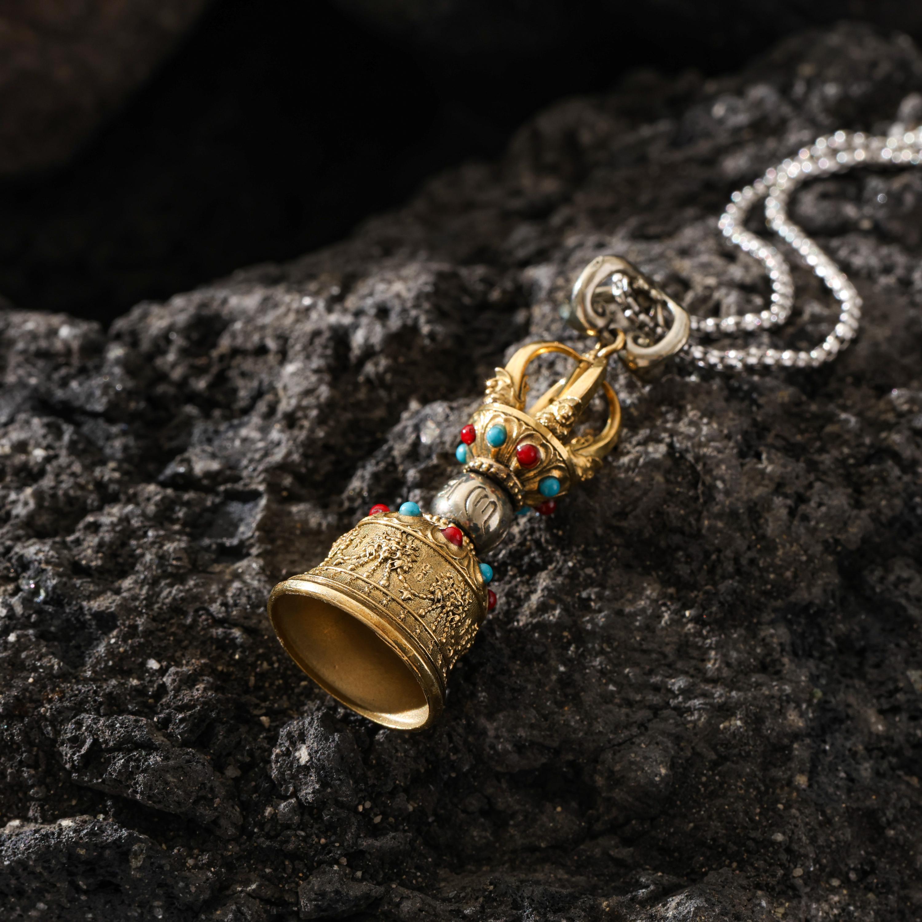 Vajra Bell Pendant (Ghanta)