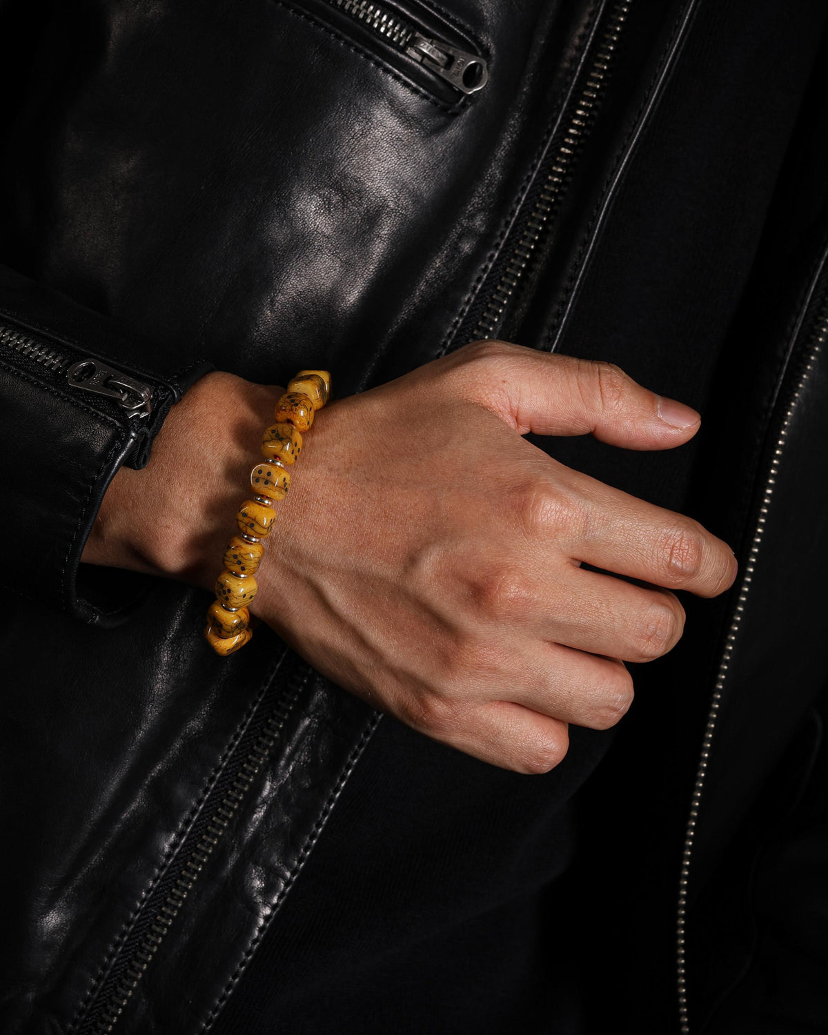 Yak Bone Dice Fortune Bracelet-3