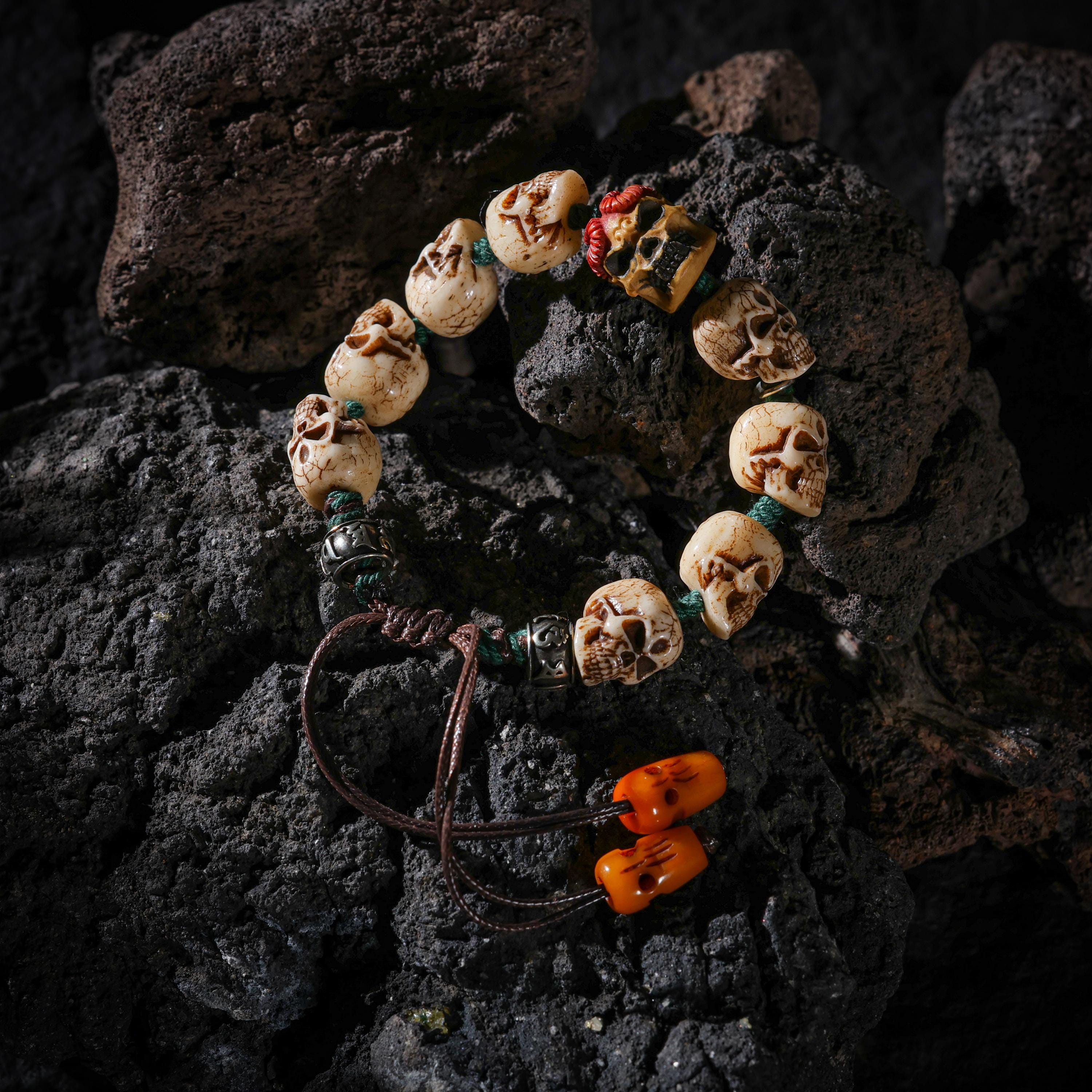 AURA DEER Bone Bracelet Turquoise Jewelry