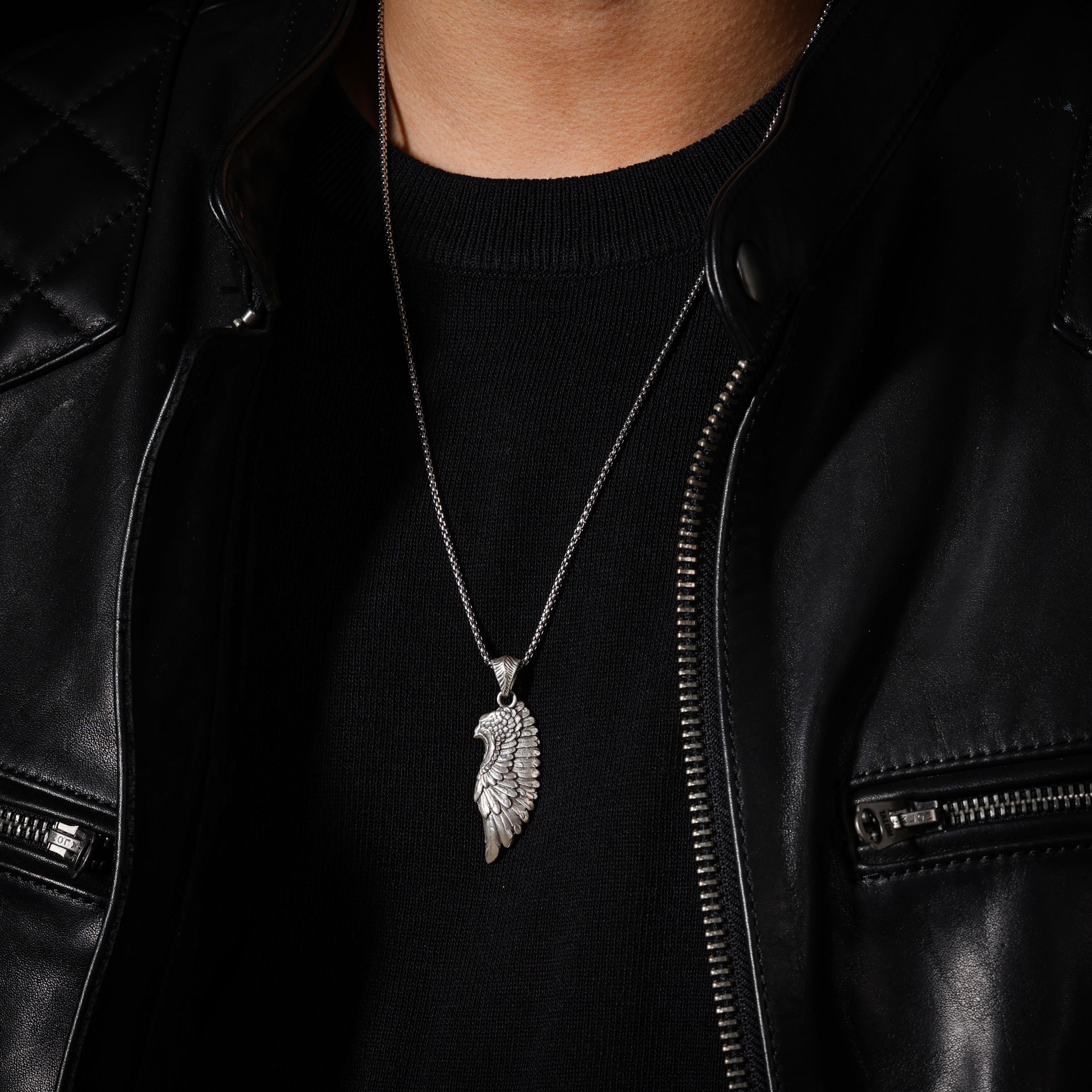 AURA DEER Tibetan Guardian Wing Talisman Necklace Keychain Bag Charm