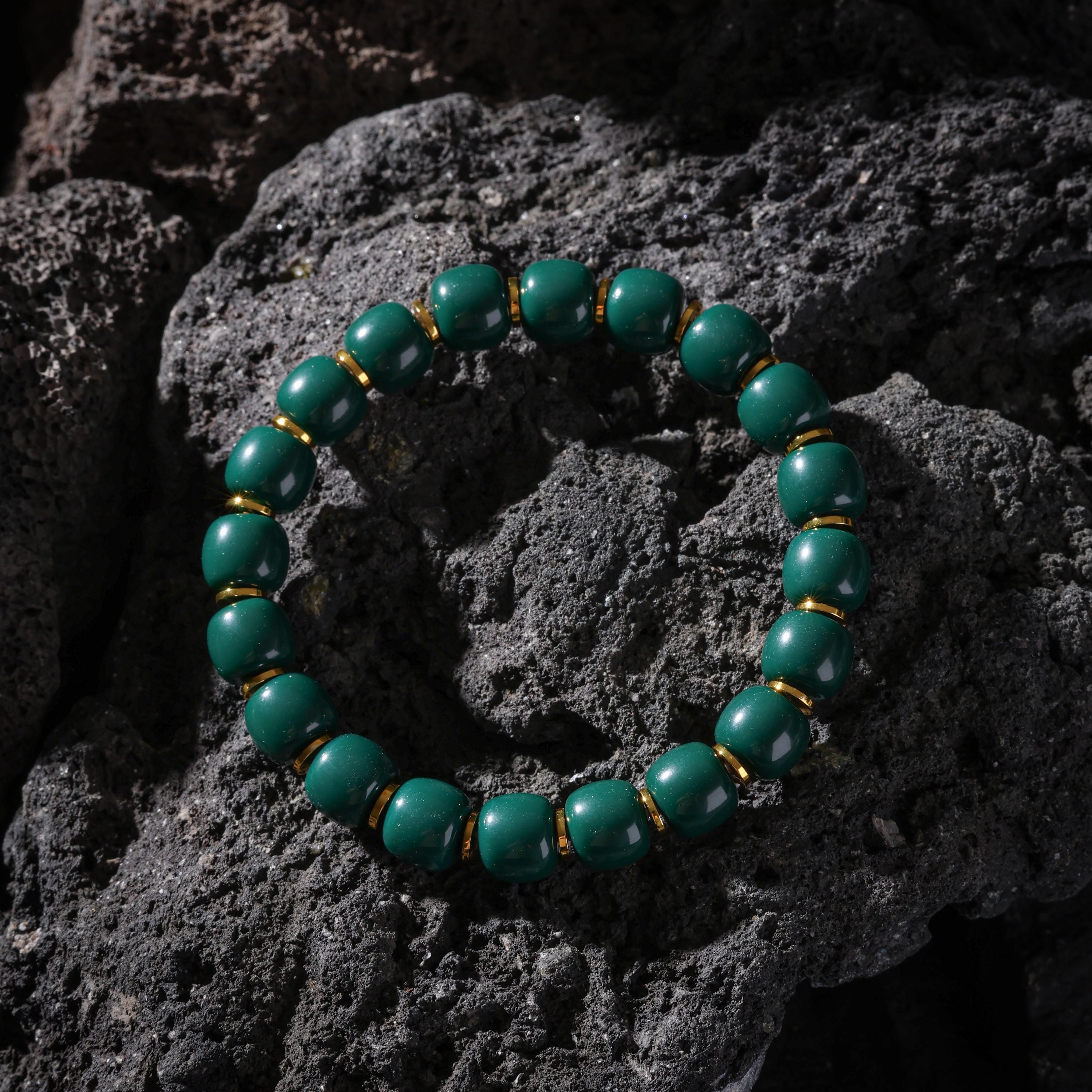 AURA DEER Turquoise 18K Gold Plated Bracelet
