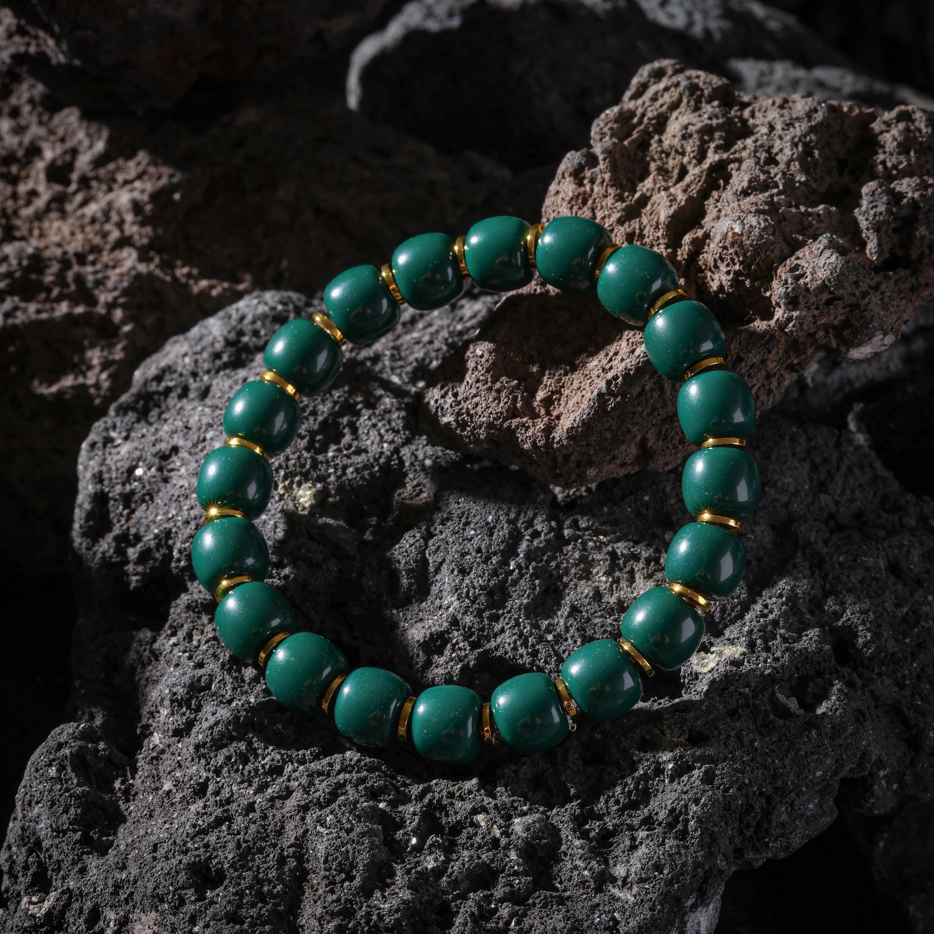 AURA DEER Turquoise 18K Gold Plated Bracelet
