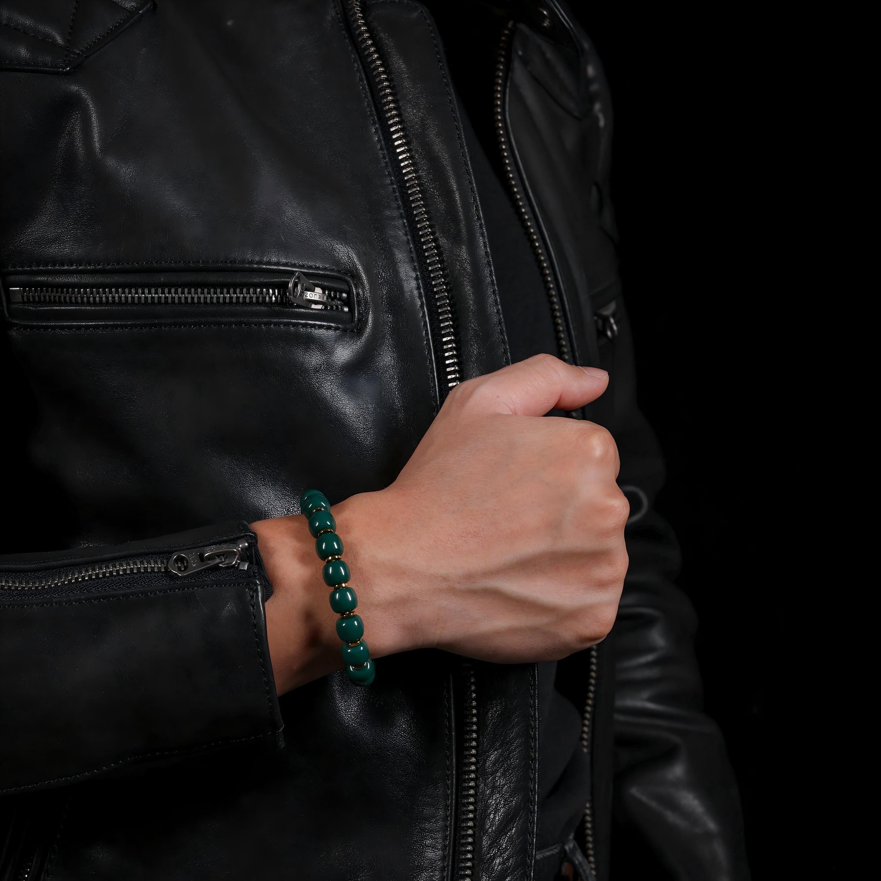AURA DEER Turquoise 18K Gold Plated Bracelet