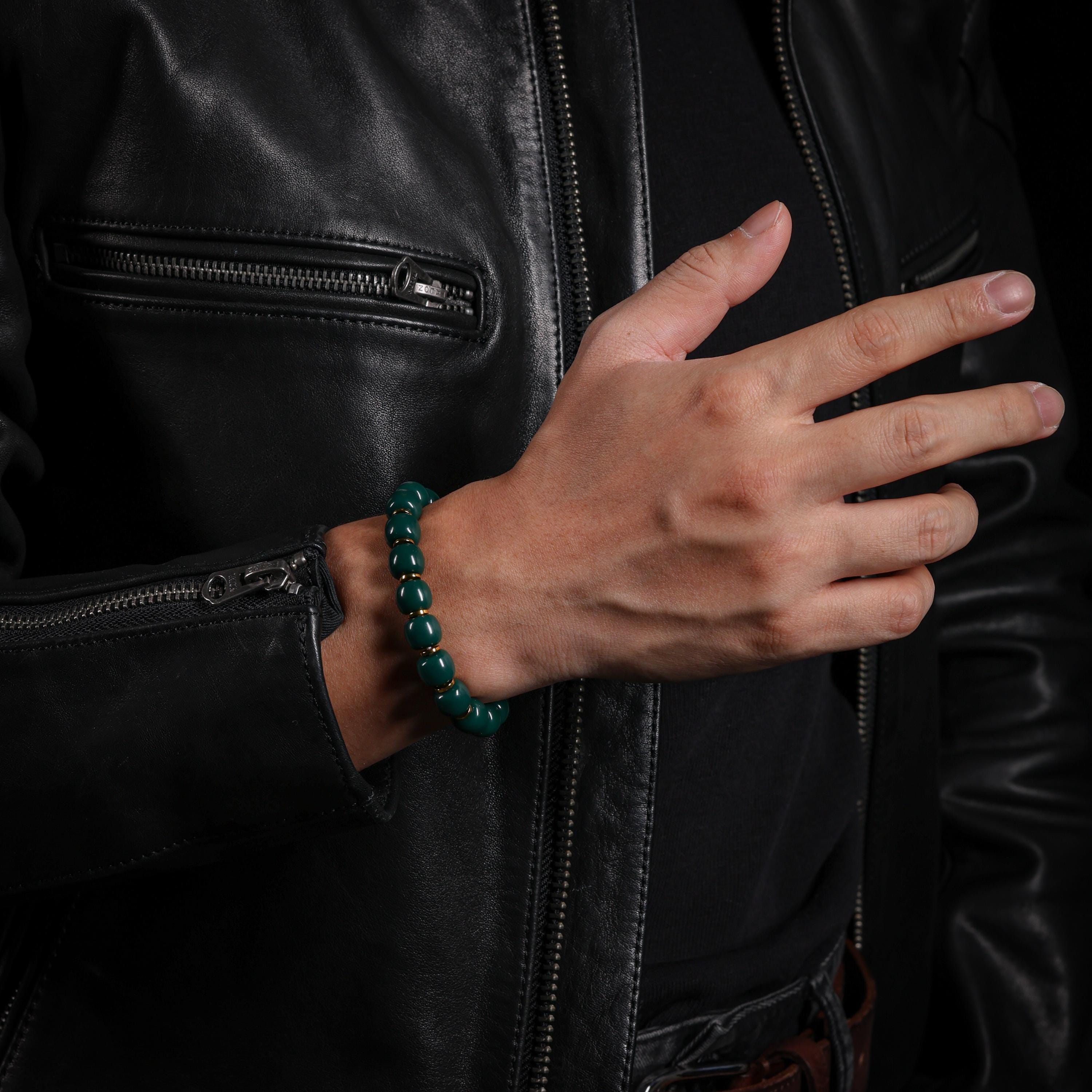 AURA DEER Turquoise 18K Gold Plated Bracelet