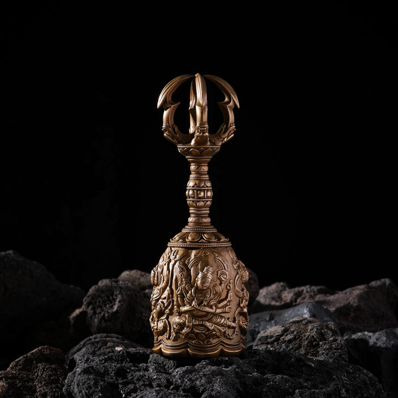 Handheld Four Heavenly Kings Vajra Bell Talisman