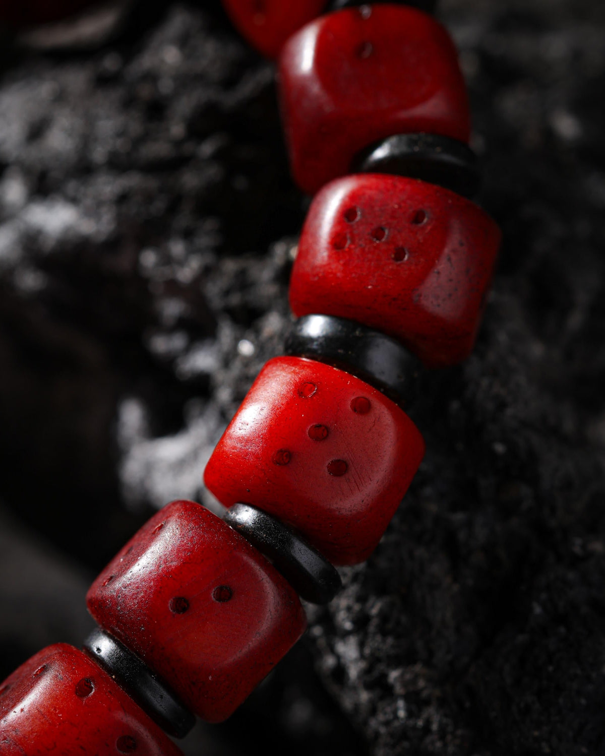 Yak Bone Dice Fortune Bracelet-6