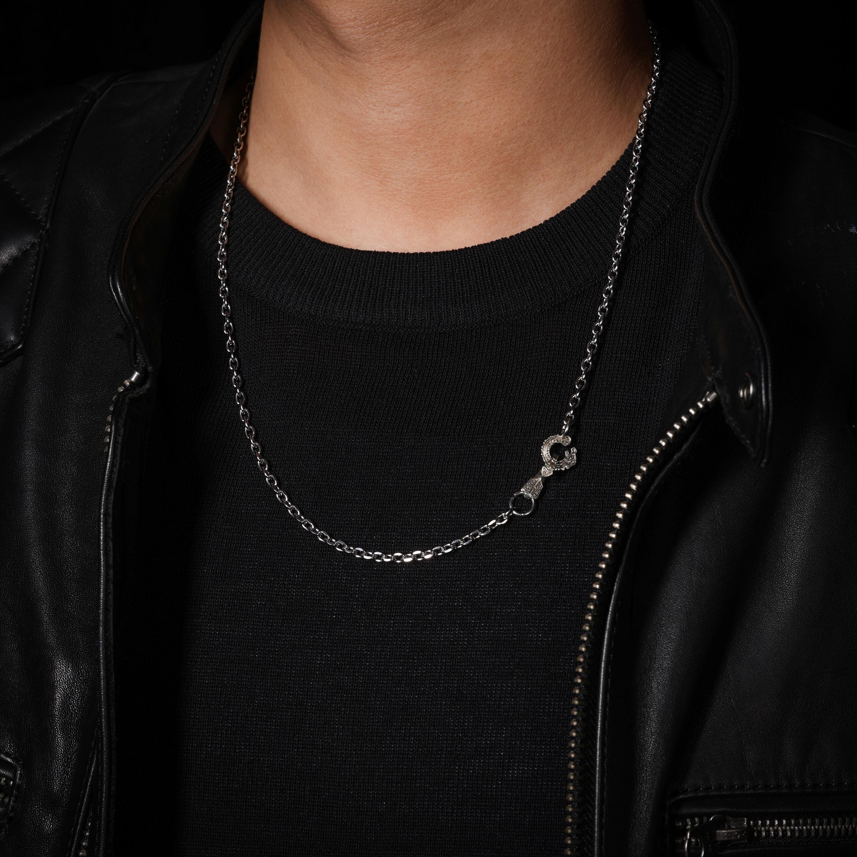 AURA DEER Kui Dragon Cuban Chain Necklace