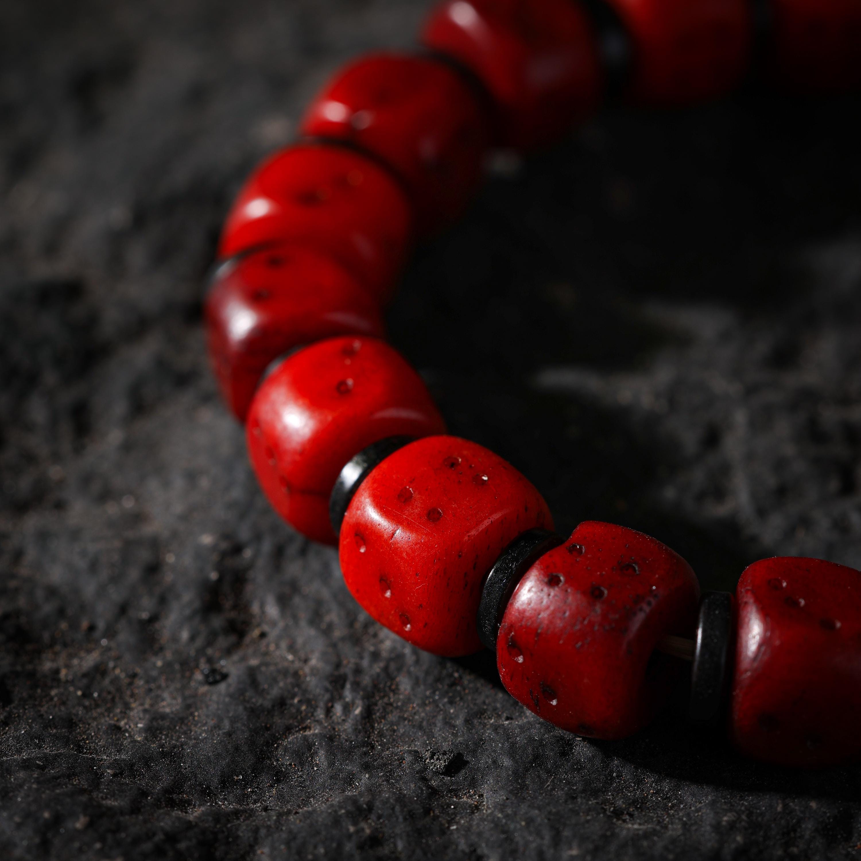AURA DEER Yak Bone Dice Fortune Bracelet