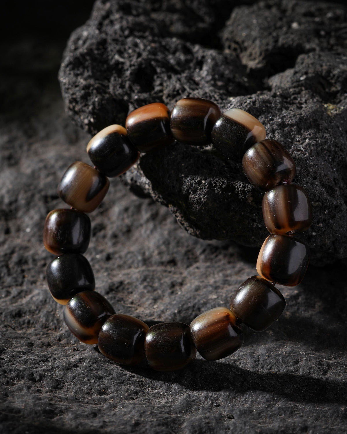 Yak Bone Beaded Bracelet-1