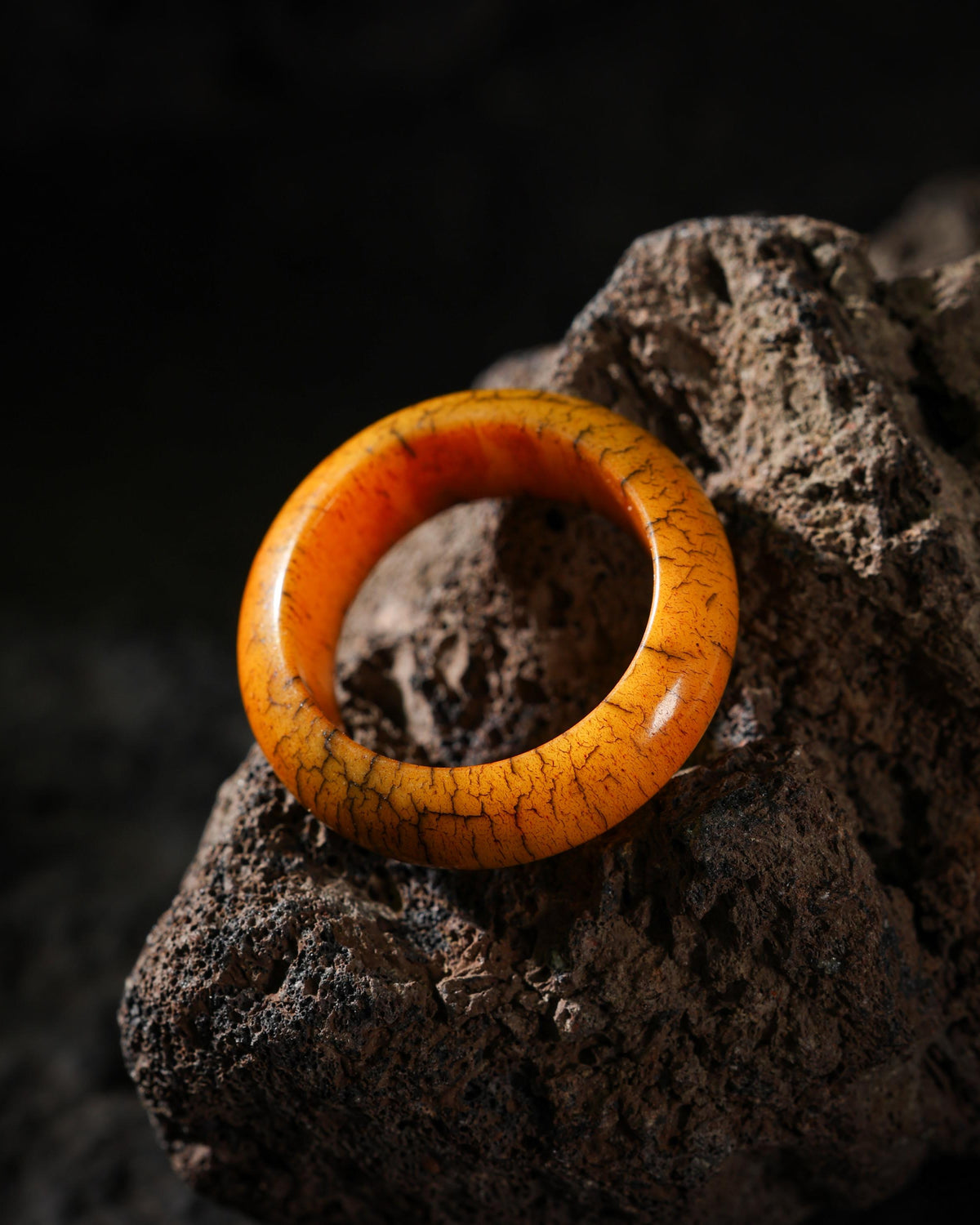 Weathered Yak Bone Ring-4