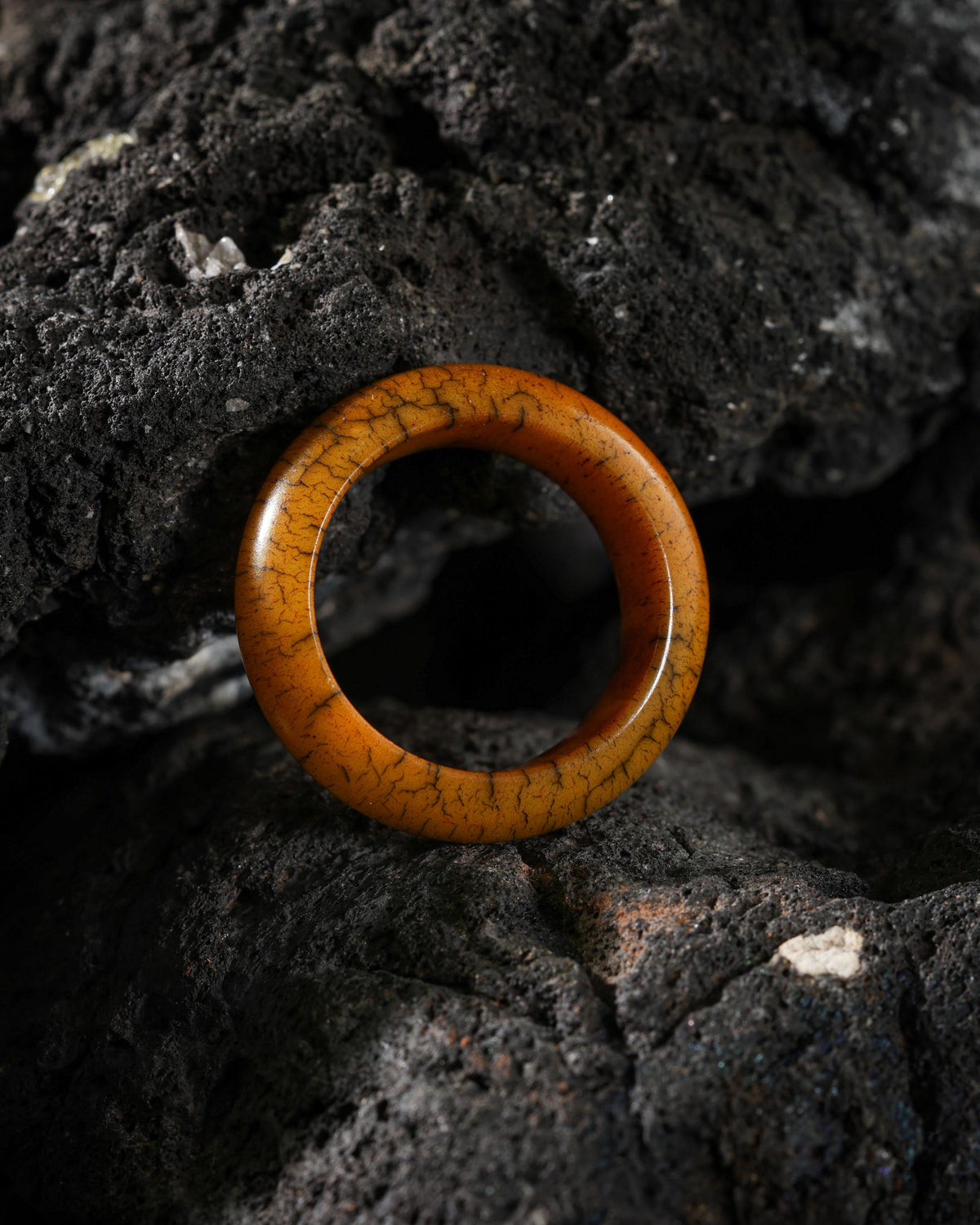Weathered Yak Bone Ring-5