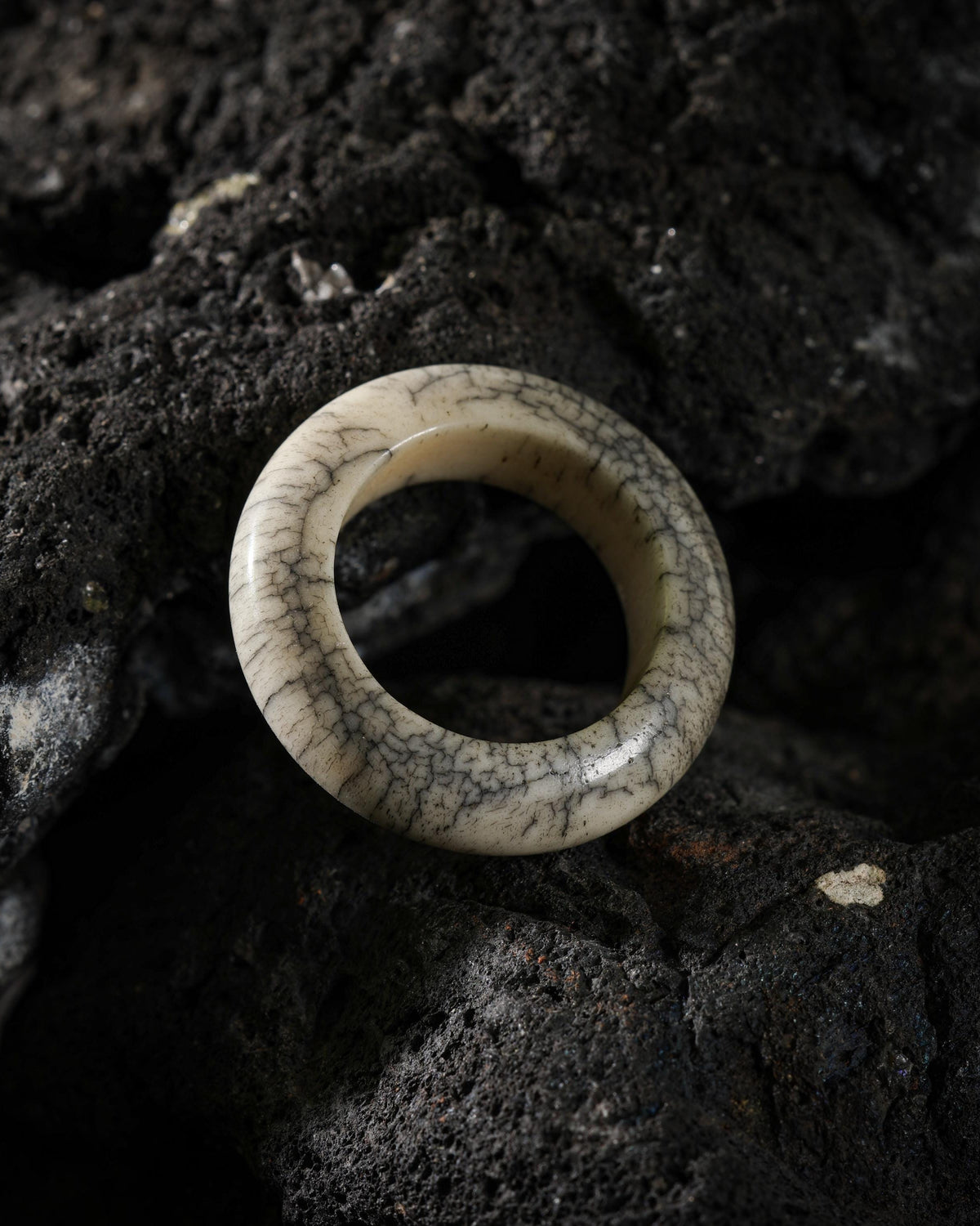 Weathered Yak Bone Ring-6