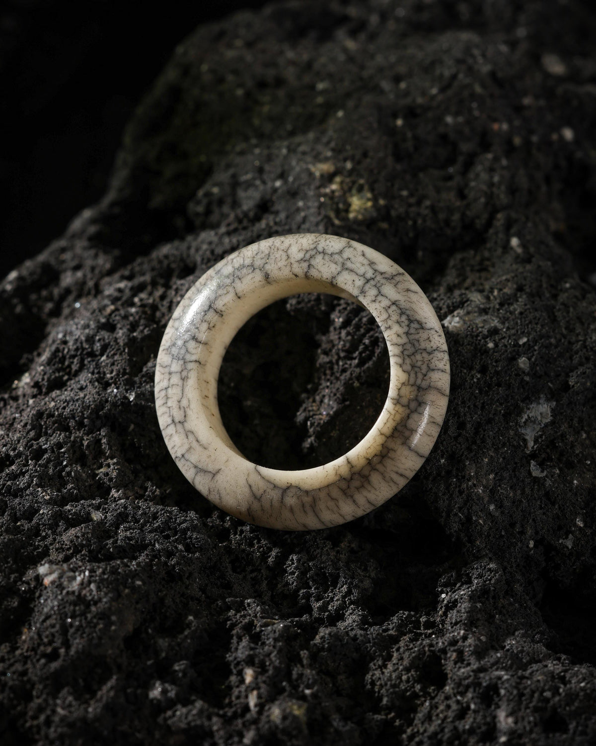 Weathered Yak Bone Ring-4