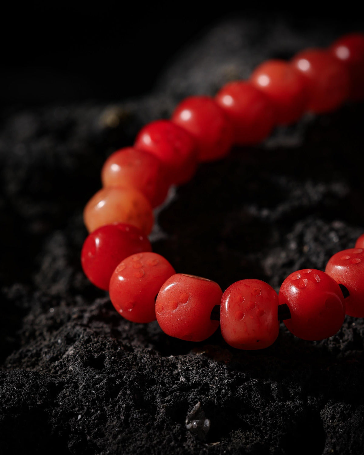 Yak Bone Dice 108-Bead Mala Necklace-8