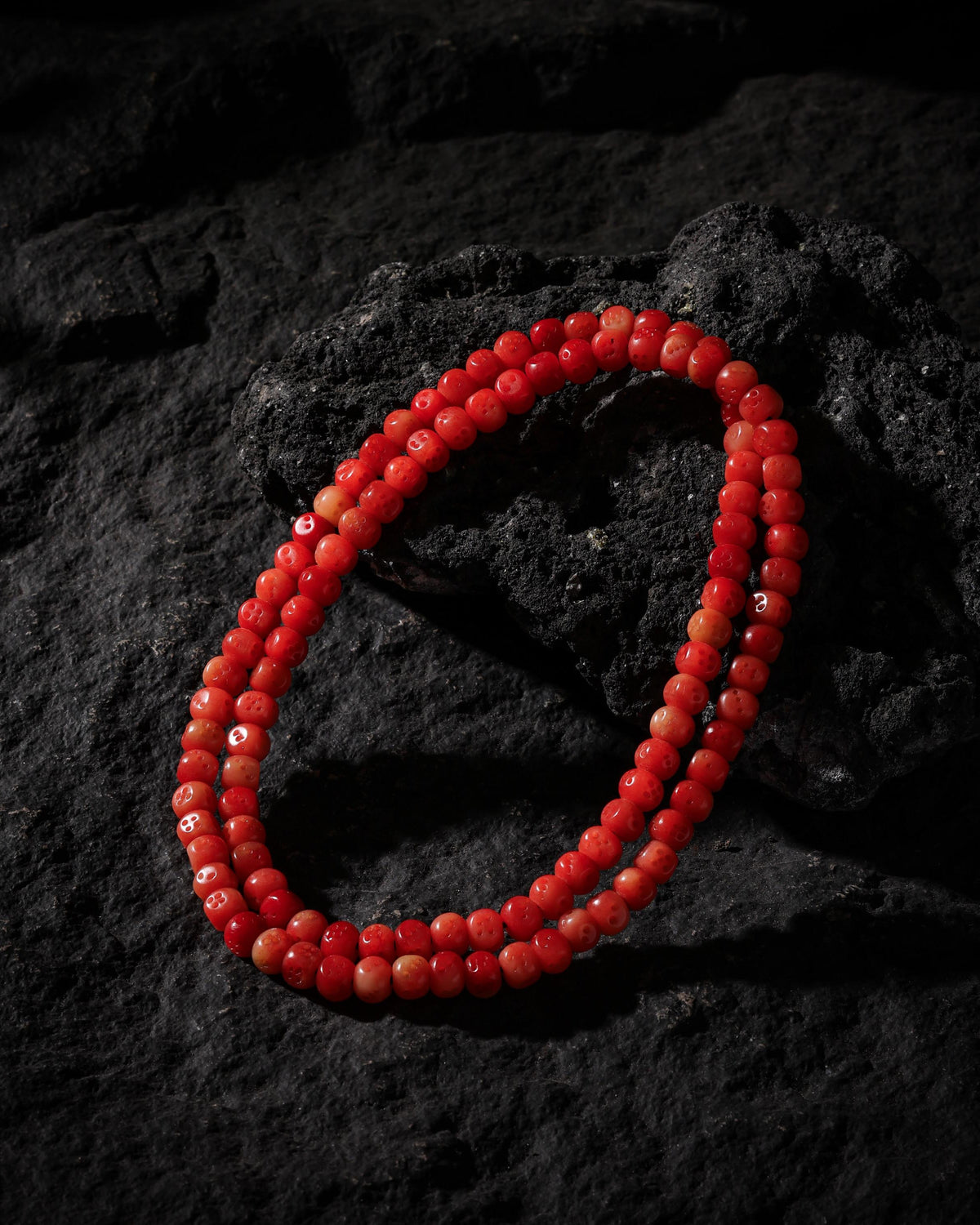 Yak Bone Dice 108-Bead Mala Necklace-6