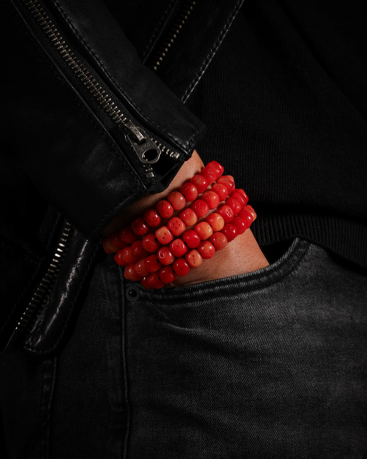 Yak Bone Dice 108-Bead Mala Necklace-3