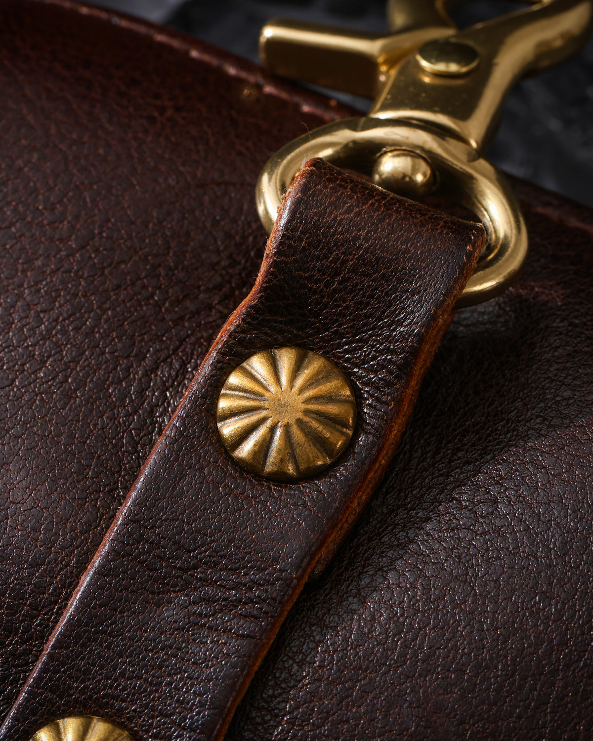 Oiled Cowhide Jewelry Pouch-19